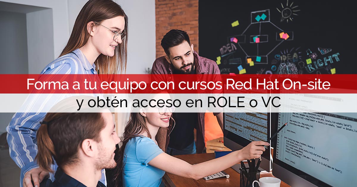 Promoción cursos Red Hat On-site | Core Networks