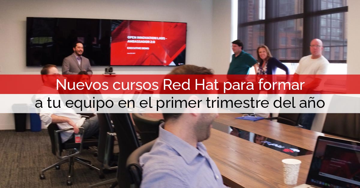 Nuevos cursos Red Hat para formar a tu equipo | Core Networks